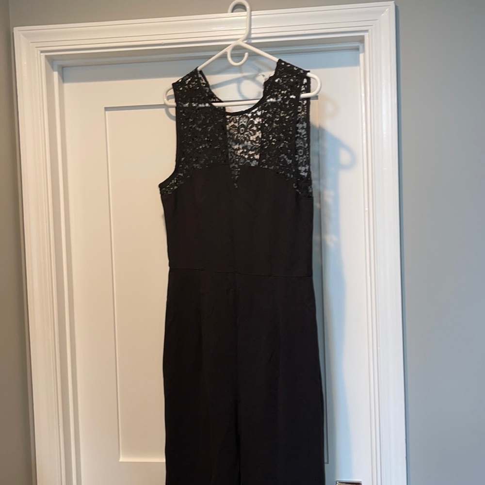 Three dots black jumpsuit